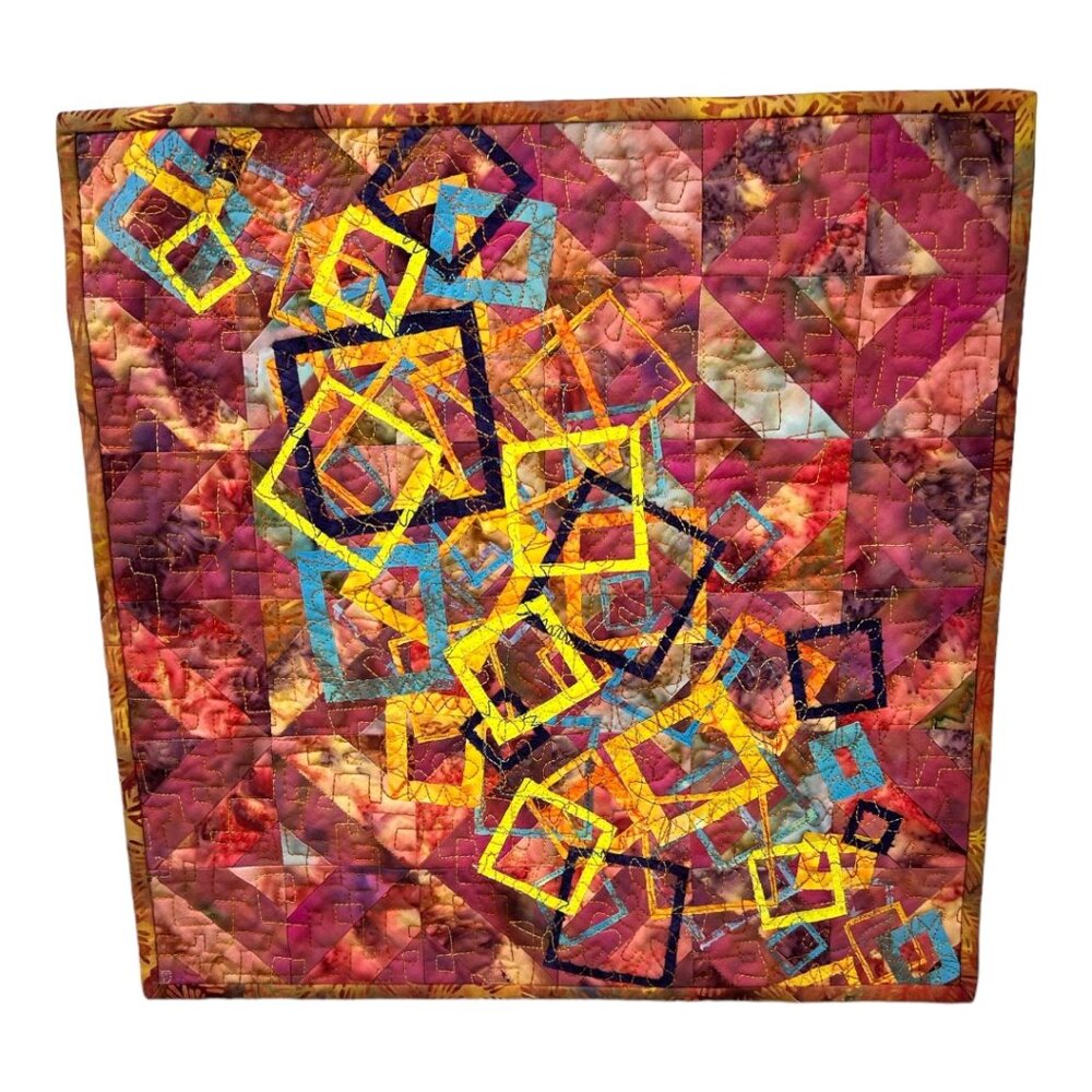 Geometric‎ Design Wall Quilt